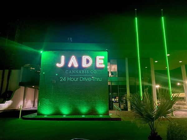Jade Cannabis drive thru